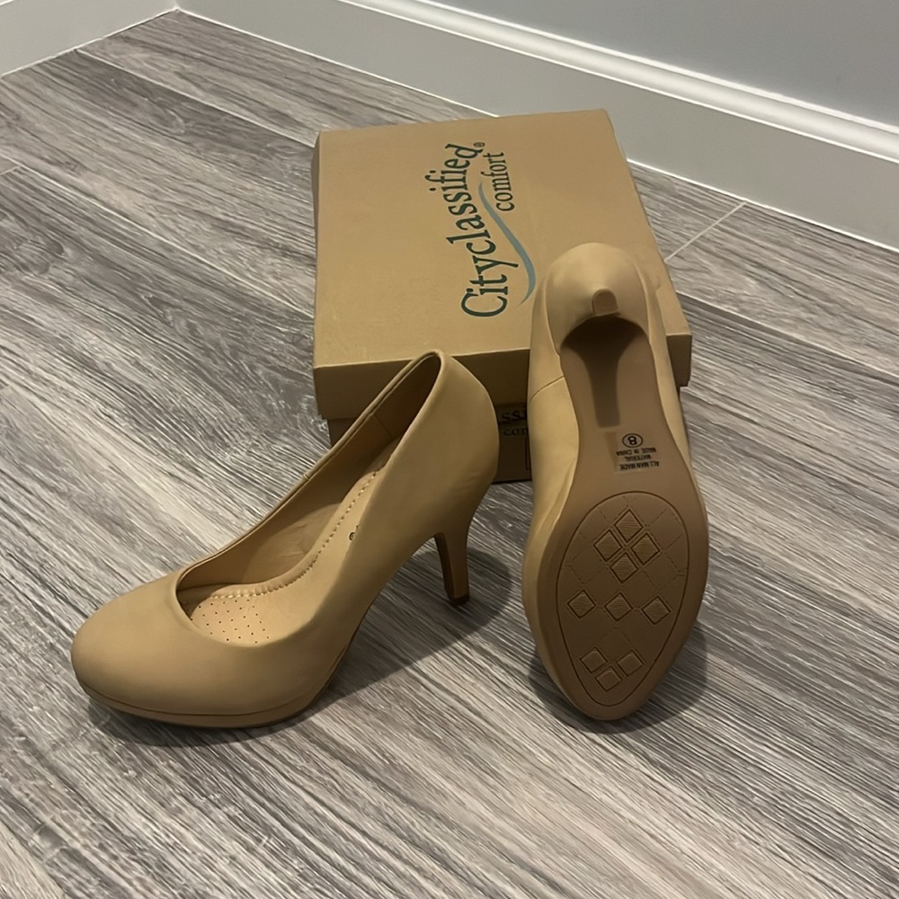 Cityclassified comfort -Round Toe Extra Cushioned Comfort Classic Dress Work